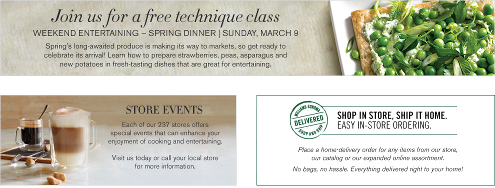 Store Events & Technique Classes Store Events & Technique Classes