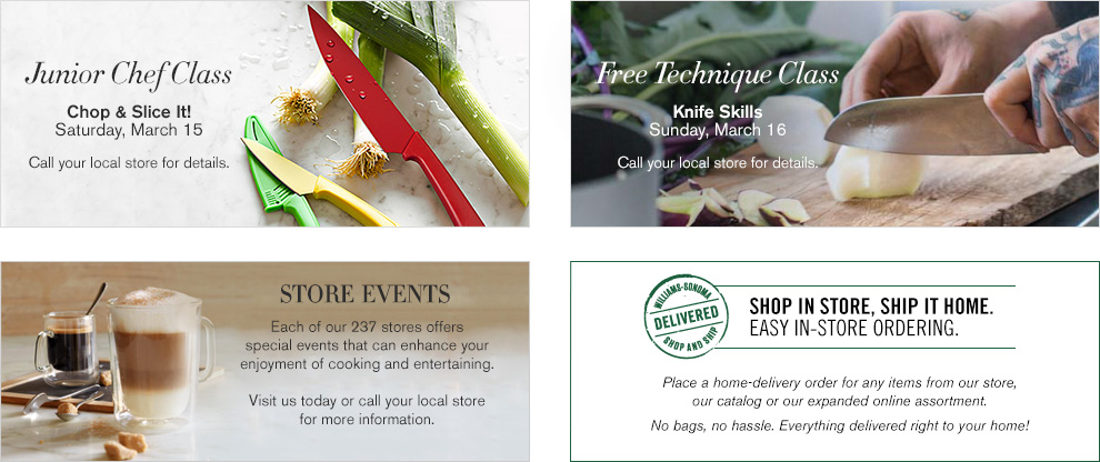 Store Events & Technique Classes Store Events & Technique Classes