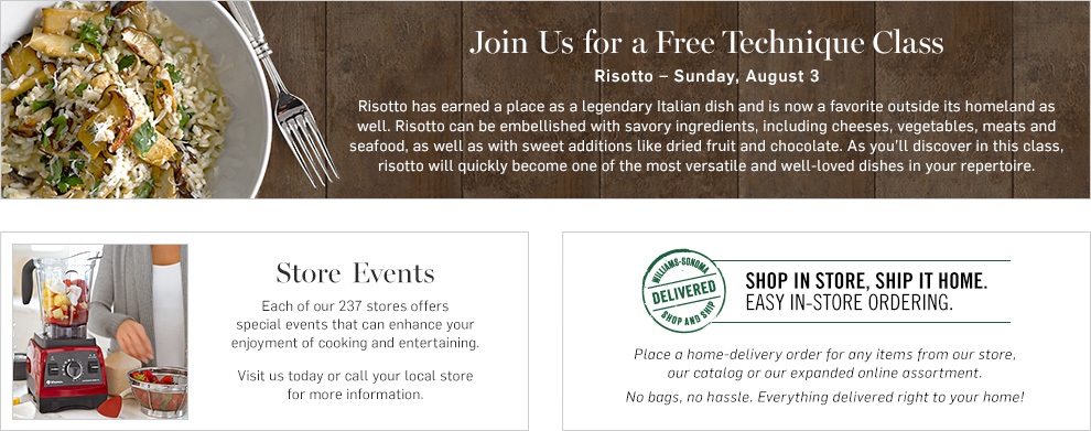 Store Events & Technique Classes Store Events & Technique Classes
