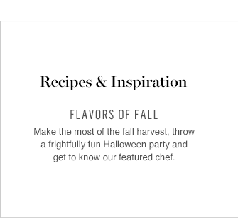 Recipes & Inspiration