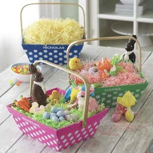 Filling Easter Baskets