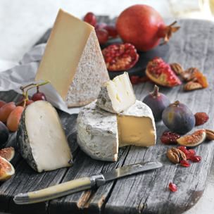 Assembling a Cheese Tray