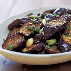 Stir-Fried Sesame Eggplant