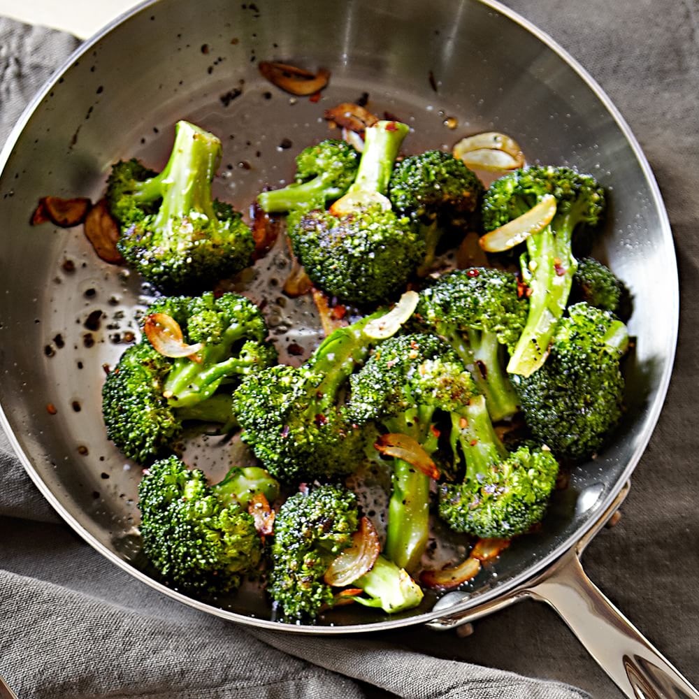 Pan Roasted Broccoli With Garlic Williams Sonoma