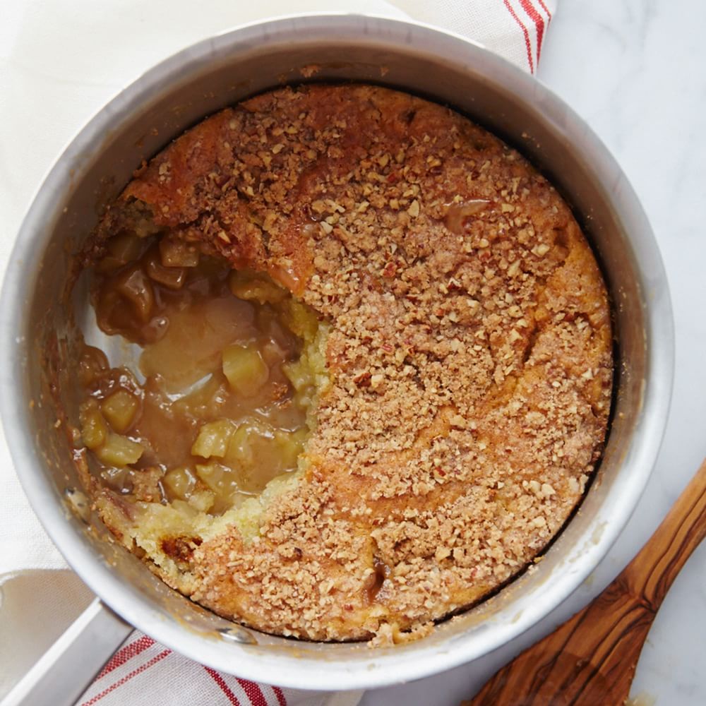 Apple & Butterscotch Cobbler with Pecan Streusel Img10l