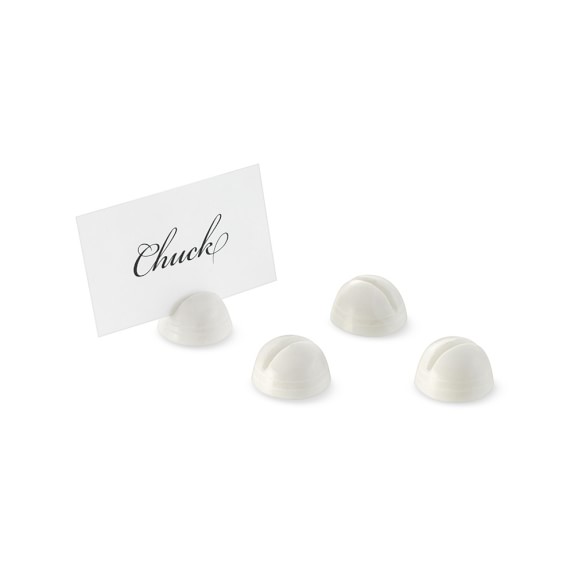 Marble Place Card Holders, Set of 4 WilliamsSonoma