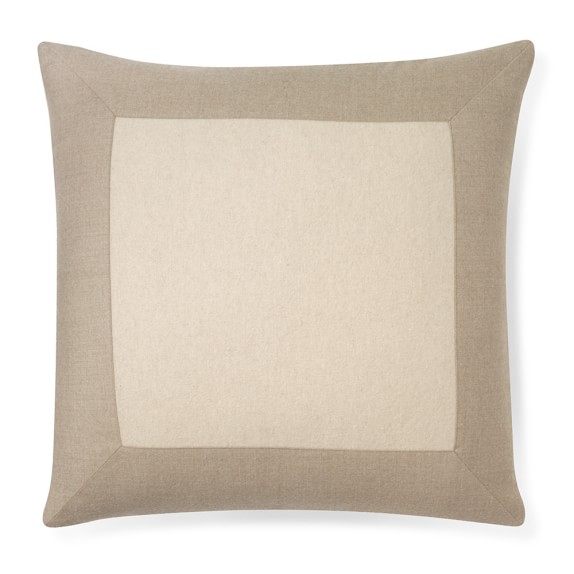 Cashmere & Wool Blend Pillow Cover, Oatmeal WilliamsSonoma