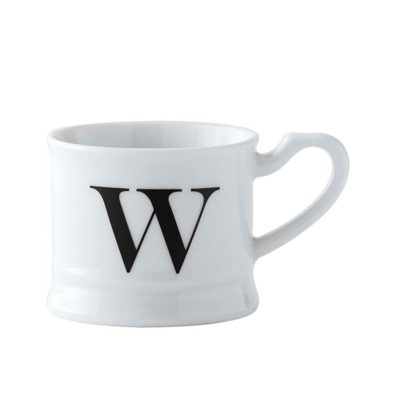 Monogram Espresso Cups WilliamsSonoma