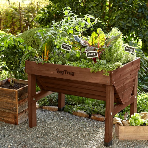 Rustic Raised Flower Beds Rustic Raised Flower Beds