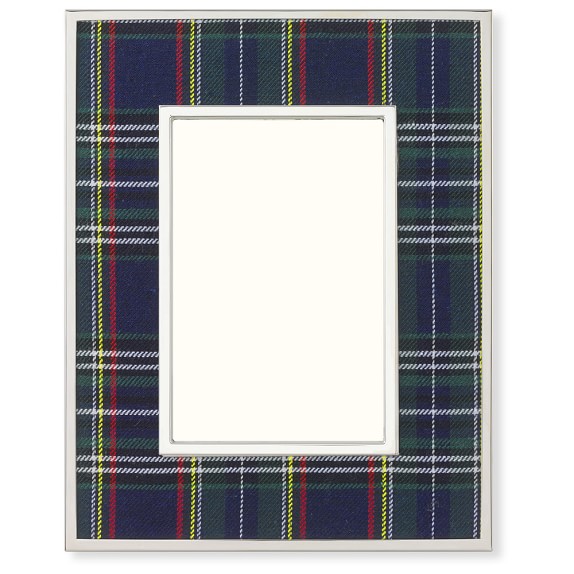 Tartan and Chrome Frame, Blue WilliamsSonoma