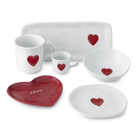 Valentine’s Day Dinnerware Collection WilliamsSonoma