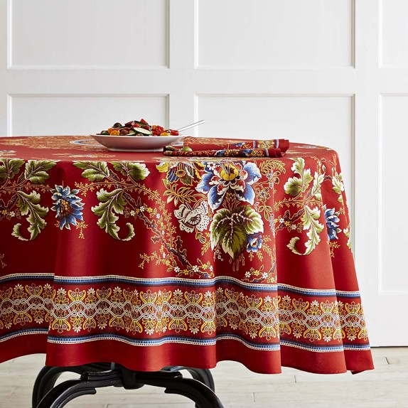 Spanish Floral Tablecloth WilliamsSonoma