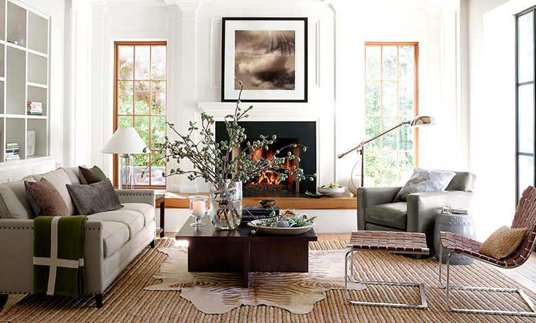Serene Surroundings Living Room Williams Sonoma