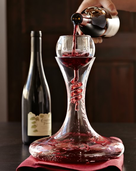 Twister Wine Aerator & Decanter with Stand Set