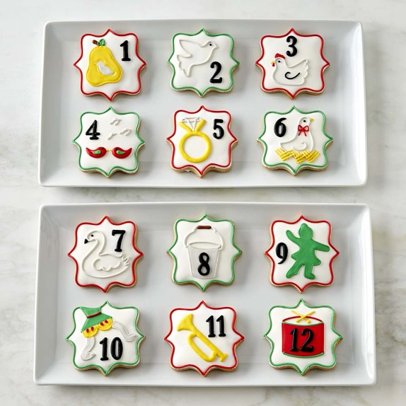 Twelve Days of Christmas Cookies WilliamsSonoma