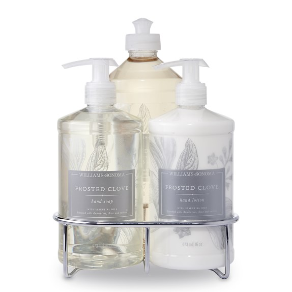 WilliamsSonoma Dish Soap, Hand Soap & Lotion Set, Frosted Clove