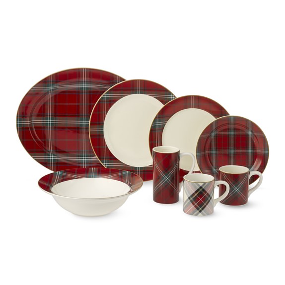 Tartan Dinnerware Collection WilliamsSonoma