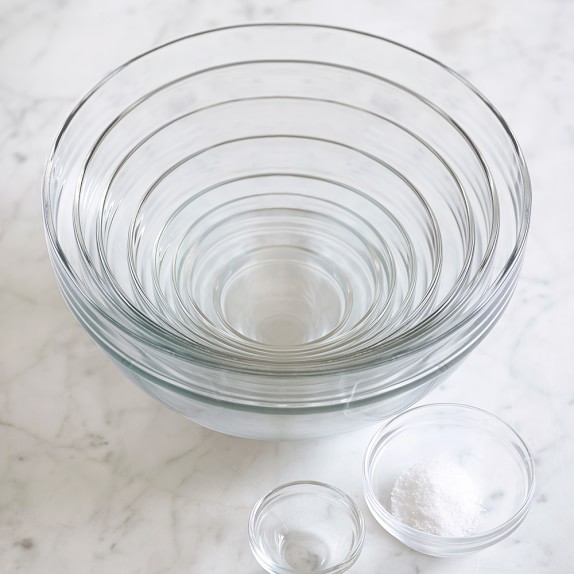 10Piece Glass Mixing Bowl Set Williams Sonoma