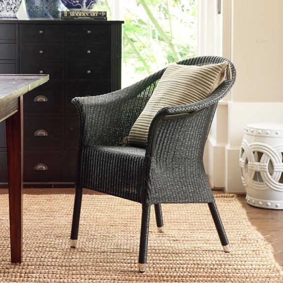 Suede Quilted Pillow Cover with Tassels, Navy Williams Sonoma