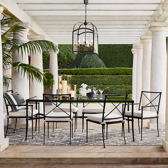 Bridgehampton Outdoor Dining Table Williams Sonoma