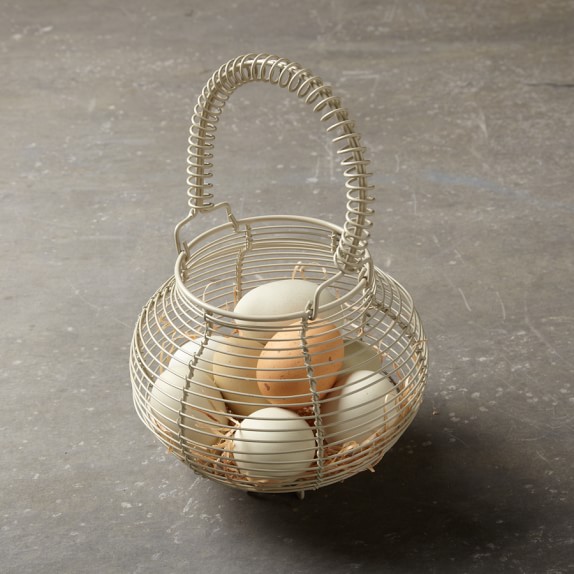 Wire Egg Basket WilliamsSonoma