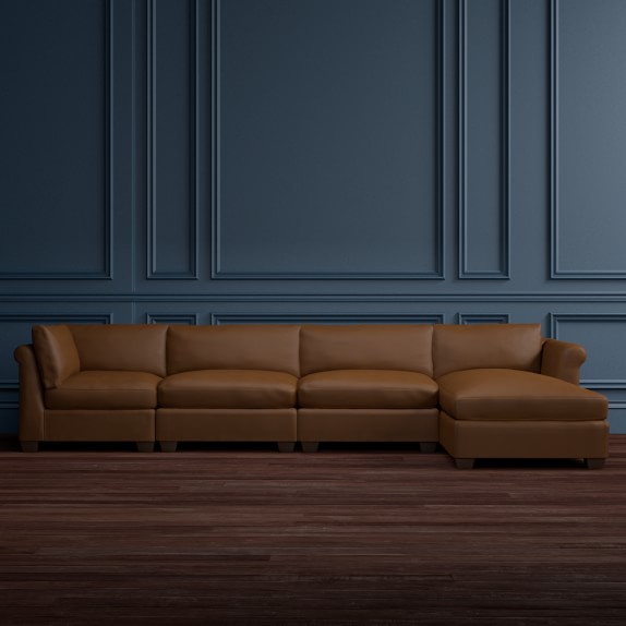 WilliamsSonoma 4 Piece Chaise Sectional, Right WilliamsSonoma