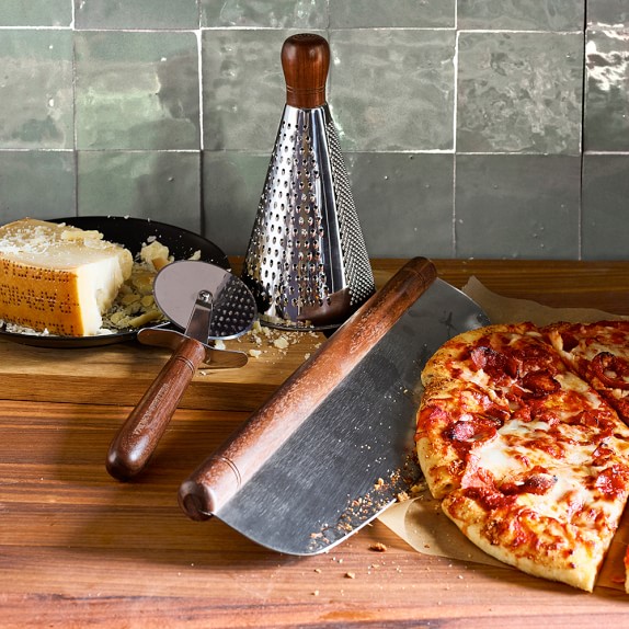 Williams Sonoma Pizza Chopper with Walnut Handle Williams Sonoma