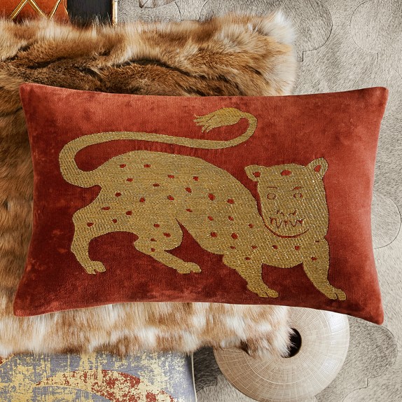 tiger shaped pillow