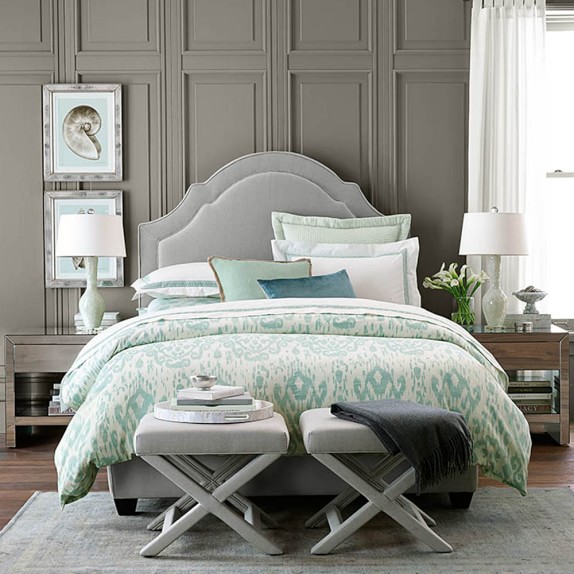 Silk Pickstitch Bedding Williams Sonoma