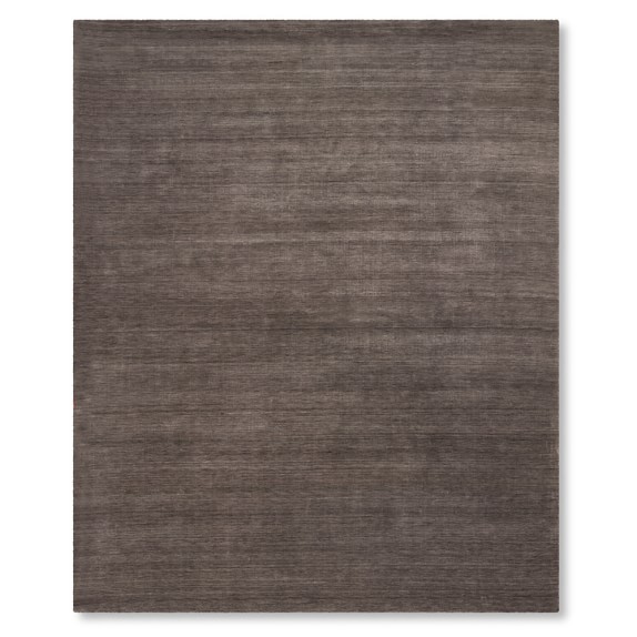Hand Loomed Solid Rug Williams Sonoma