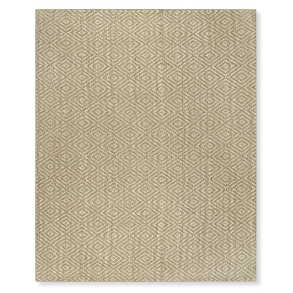 Diamante Sisal Rug Williams Sonoma
