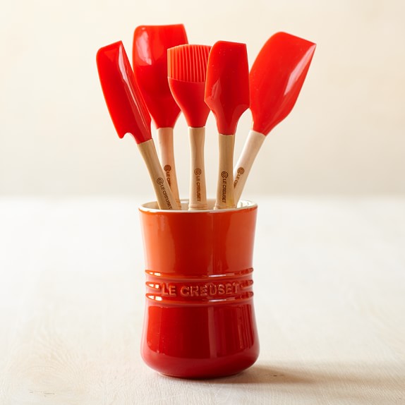 le creuset silicone cooking tool sets