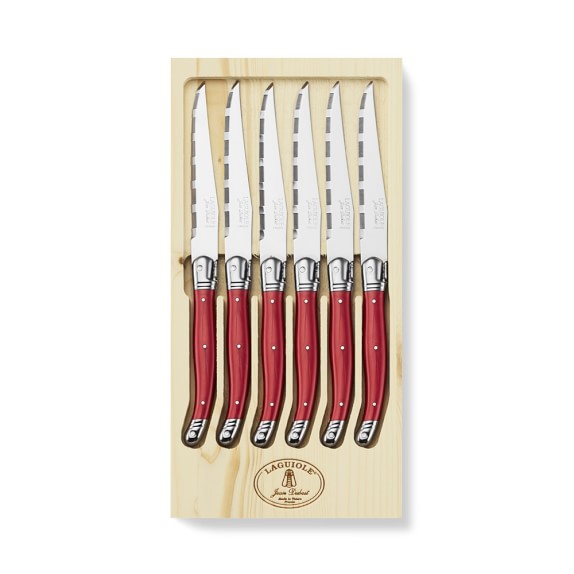 Laguiole Jean Dubost Steak Knives, Set of 6 Williams Sonoma