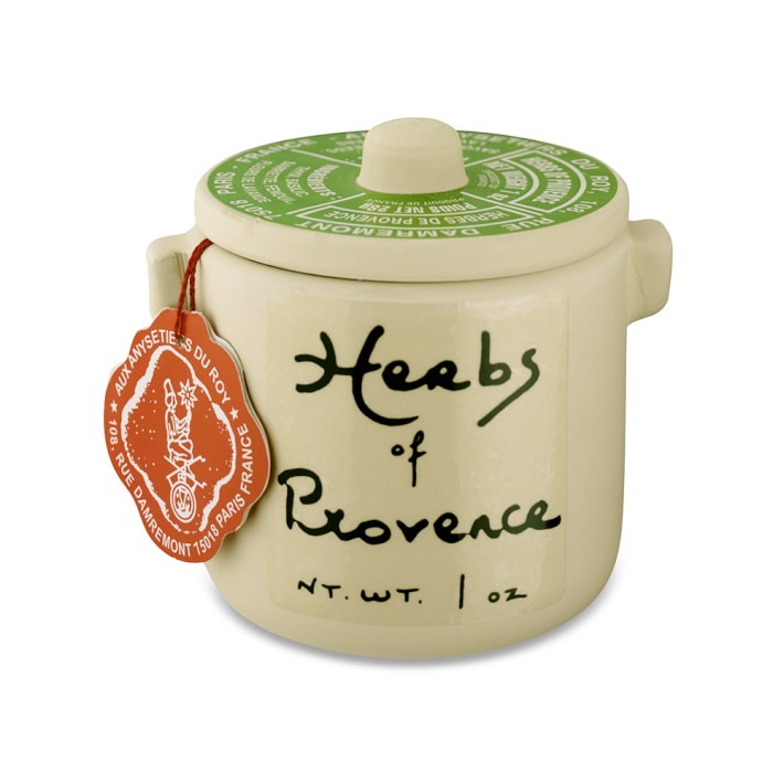 Herbs of Provence in Ceramic Crock