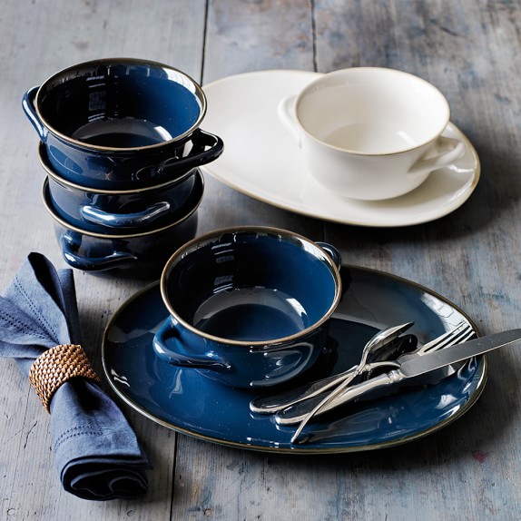 Farmhouse Double Handle Bowls, Set of 4 Williams Sonoma