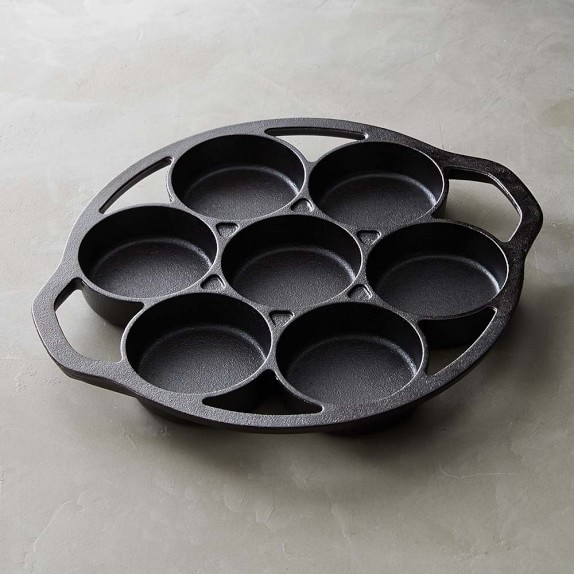 Lodge CastIron Mini Cake Pan WilliamsSonoma