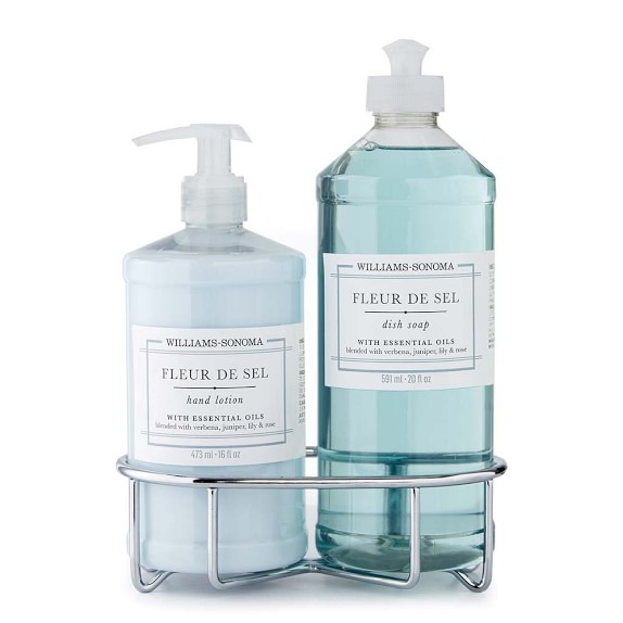 WilliamsSonoma Fleur de Sel Hand Lotion & Dish Soap, Classic 3Piece