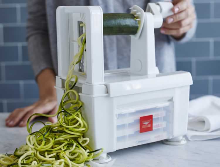 Paderno Blade Spiralizer Spiralizer Cookbook Williams Sonoma