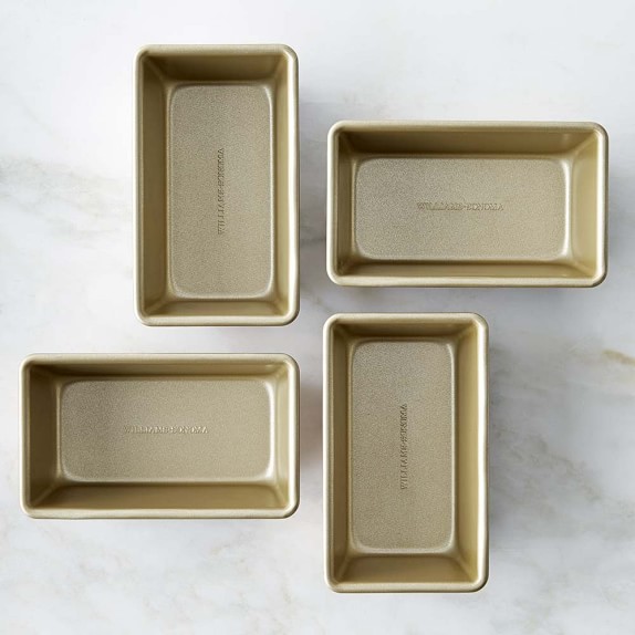 Williams Sonoma Copper Goldtouch® Nonstick Mini Loaf Pans, Set of 4