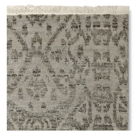 Gissar Ikat Hand Knotted Rug Williams Sonoma