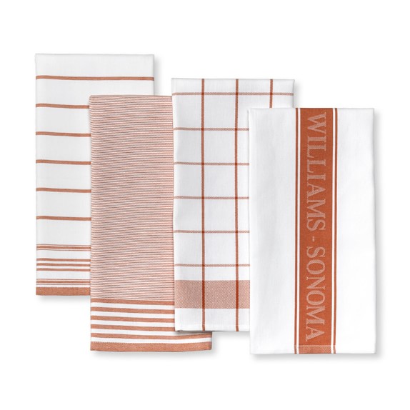 Williams Sonoma MultiPack Towels, Pumpkin Williams Sonoma
