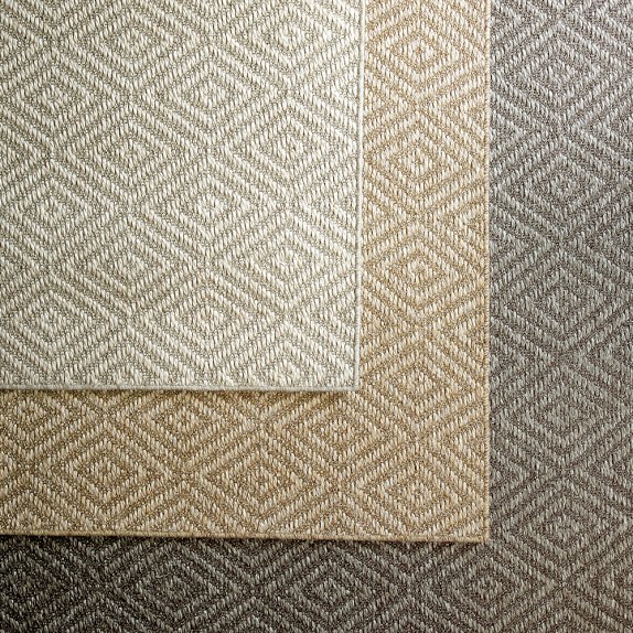 Diamante Sisal Rug Williams Sonoma