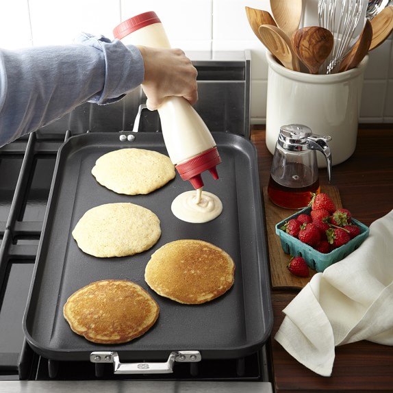 AllClad NS1 Nonstick DoubleBurner Griddle Williams Sonoma