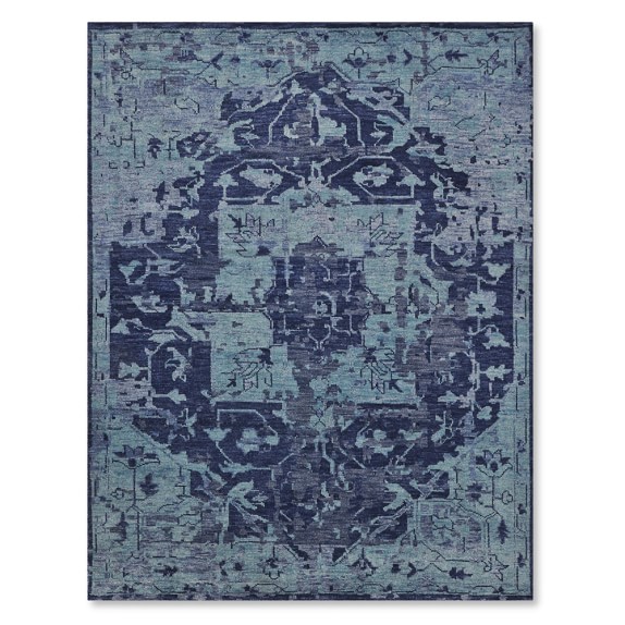 Mystic Medallion Hand Knotted Rug Williams Sonoma