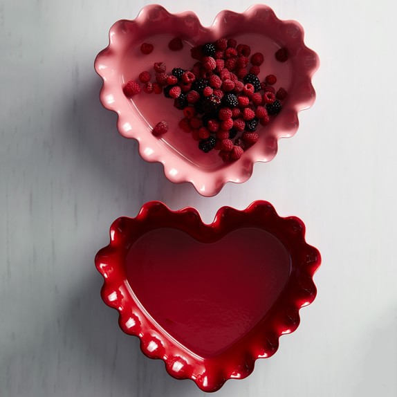 Emile Henry Ruffled Heart Dish Williams Sonoma