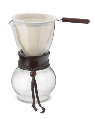 Hario Pour-Over Woodneck Coffee Drip Pot Williams Sonoma