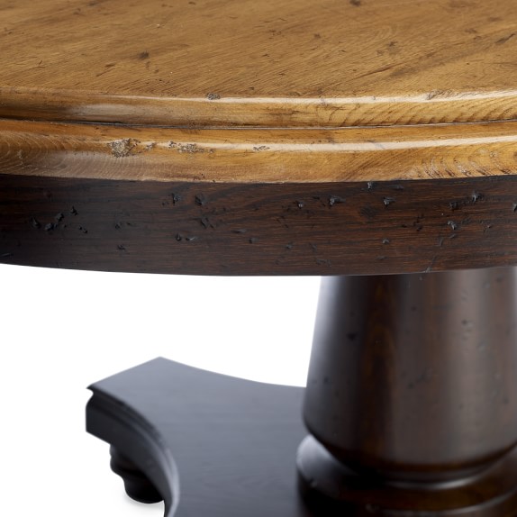 Farmhouse Round Dining Table Williams Sonoma Scroll To Next Item