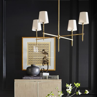 Designer Love Chandelier Brass Owen Chandelier Antiqu By Williams Sonoma 795