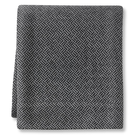 Geo Pattern Blanket, Grey Williams Sonoma