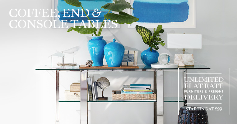 Coffee, End & Console Tables